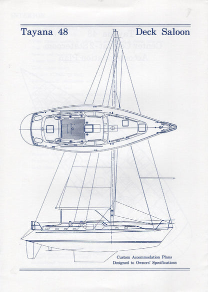 Tayana 48 Specification Brochure