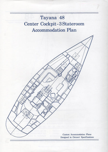 Tayana 48 Specification Brochure