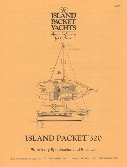 Island Packet 320 Specification Brochure