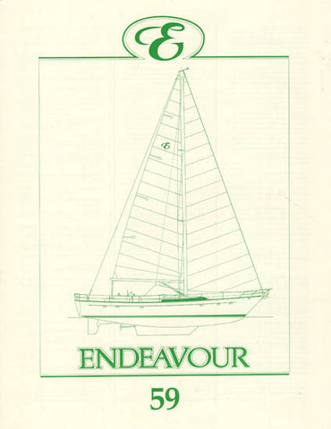 Endeavour 59 Specification Brochure