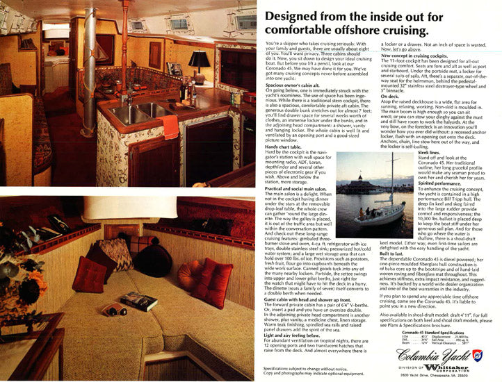 Coronado 45 Brochure