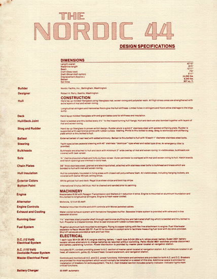 Nordic 44 Brochure