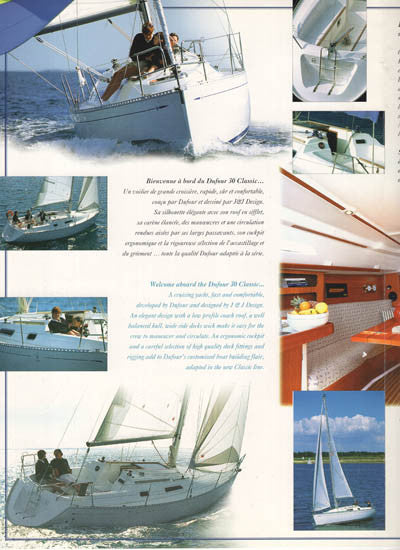 Dufour 30 Classic Brochure