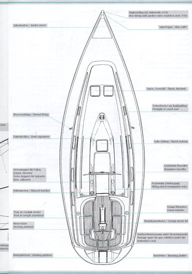 Bavaria 41 Holiday Specification Brochure