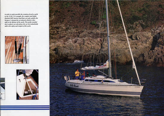 X-362 Brochure – SailInfo I boatbrochure.com
