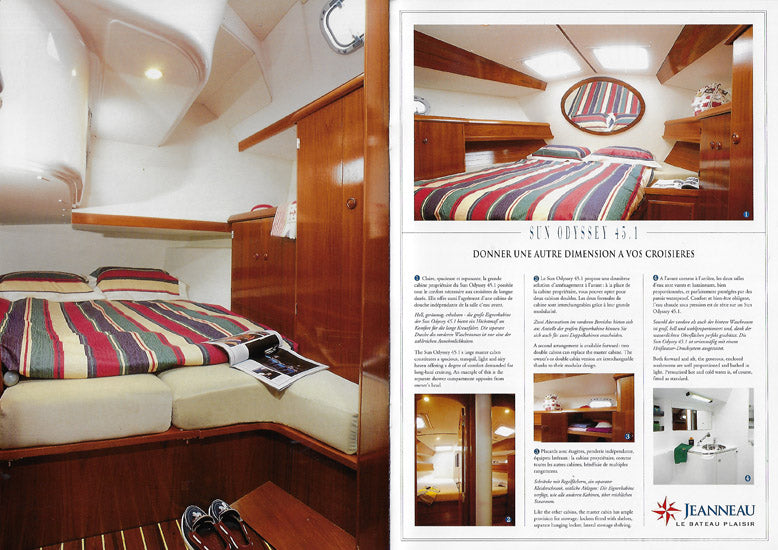 Jeanneau Sun Odyssey 45.1 Brochure
