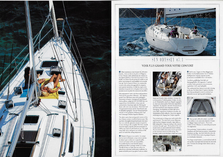 Jeanneau Sun Odyssey 45.1 Brochure