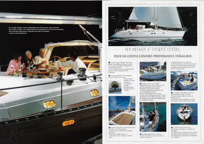 Jeanneau Sun Odyssey 47 Cockpit Central Brochure