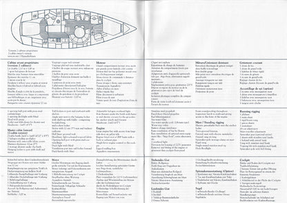 Jeanneau Sun Odyssey 47 Cockpit Central Specification Brochure