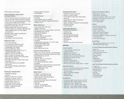 Bertram 410 Convertible Brochure