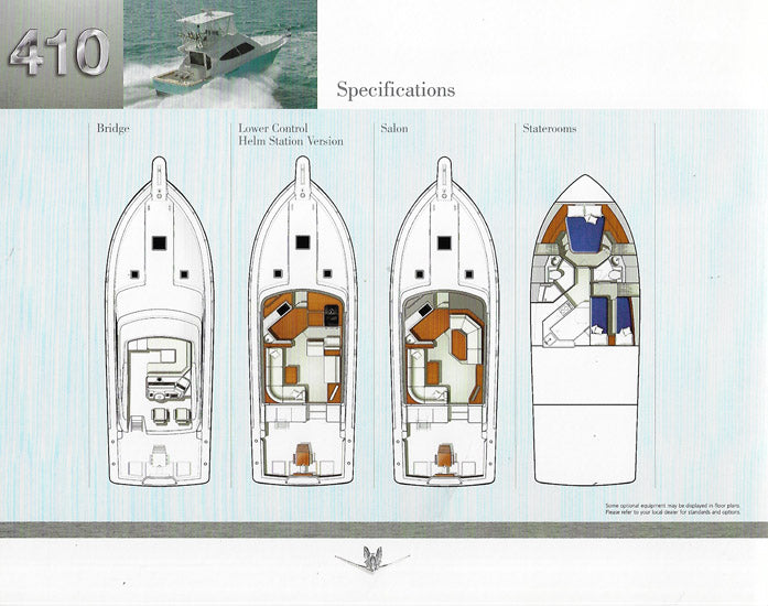 Bertram 410 Convertible Brochure