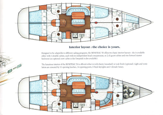 Beneteau 50 Preliminary Brochure