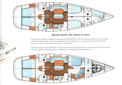 Beneteau 50 Preliminary Brochure