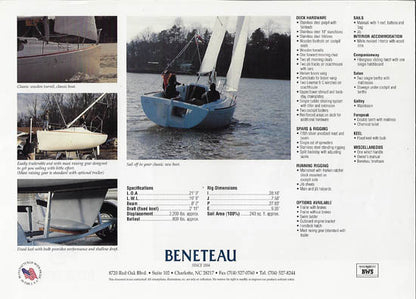 Beneteau First 21 Classic Brochure