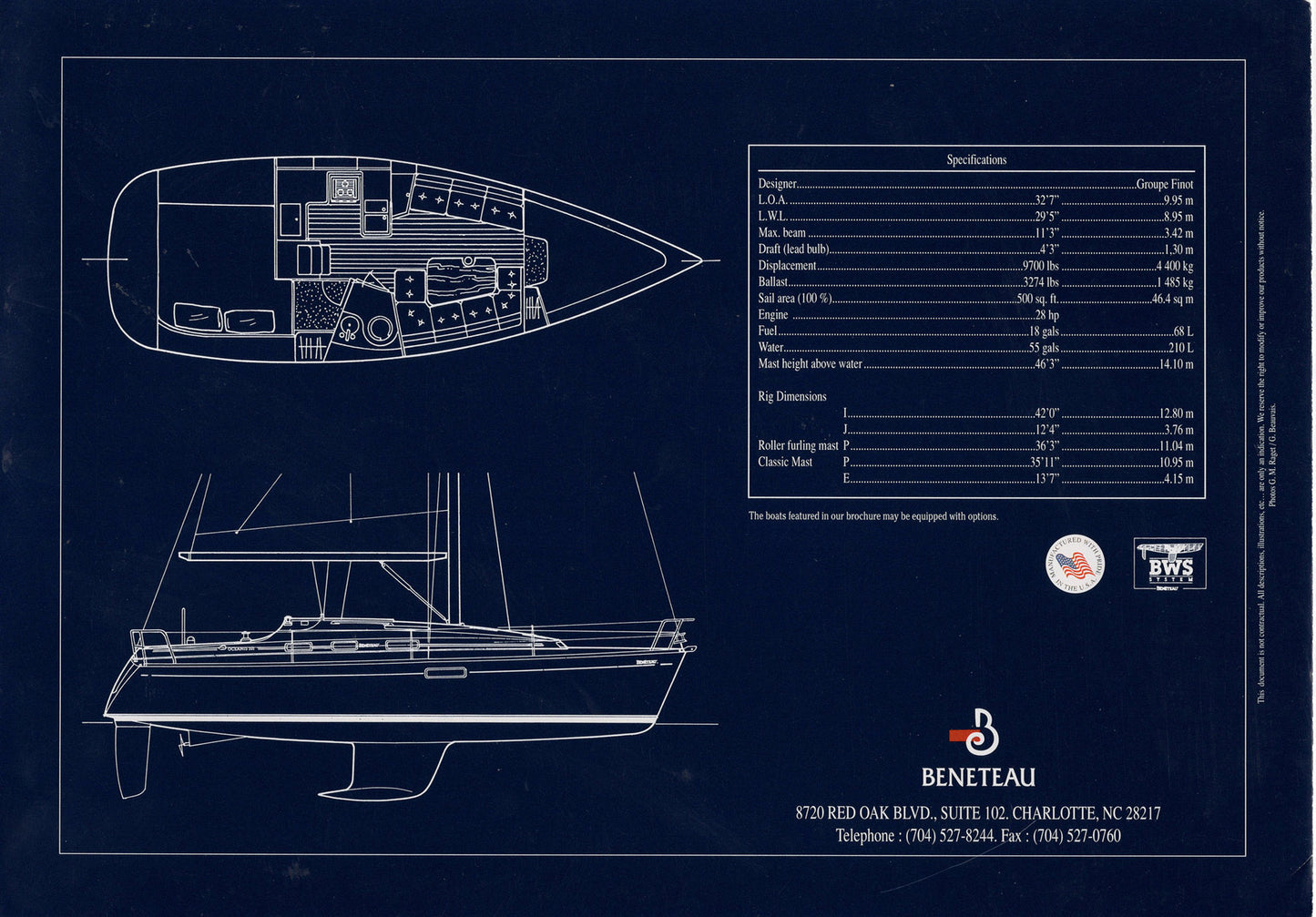 Beneteau Oceanis 321 Brochure