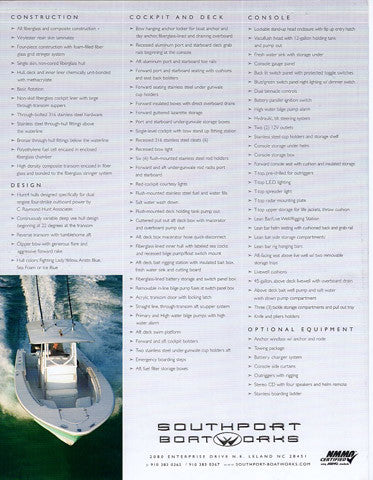 Southport 26 Center Console Brochure