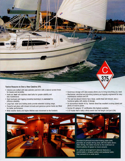 Catalina 375 Brochure