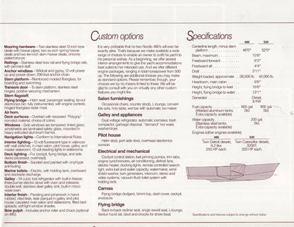 Nordic 480 / 520 Brochure