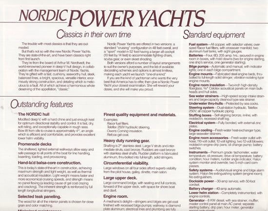 Nordic 480 / 520 Brochure