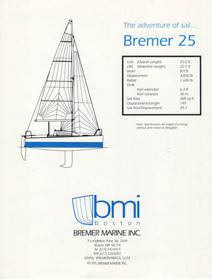 Bremer 25 Brochure