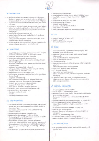 North Wind Ola 50 Specification Brochure