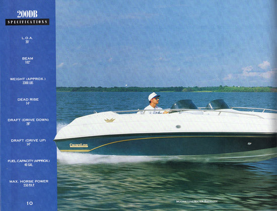 Crownline 1995 Brochure