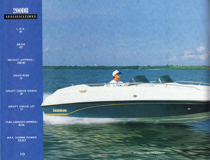 Crownline 1995 Brochure