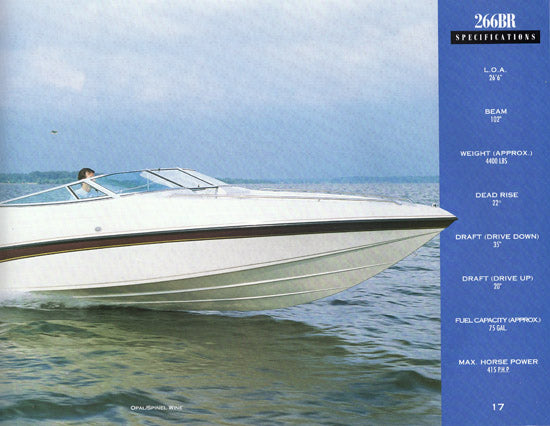 Crownline 1995 Brochure