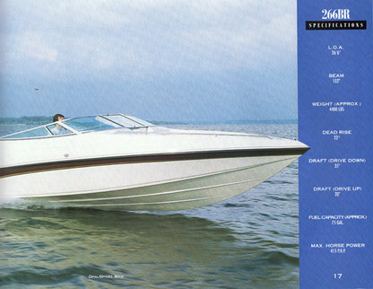 Crownline 1995 Brochure
