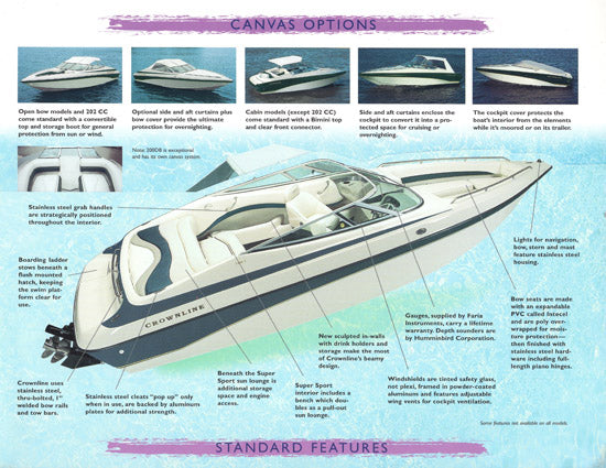 Crownline 1997 Brochure