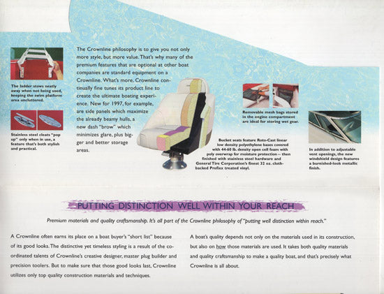Crownline 1997 Brochure