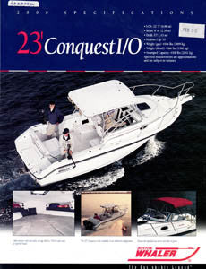 Boston Conquest 23 I/0 Brochure