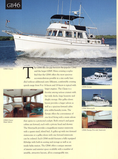 Grand Banks 1999 Brochure
