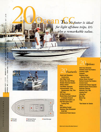 Hydra Sports 1998 Saltwater Brochure