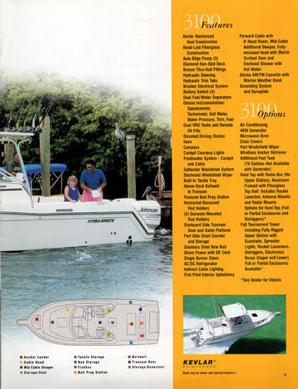 Hydra Sports 1998 Saltwater Brochure