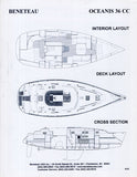 Beneteau Oceanis 36 Center Cockpit Specification Brochure