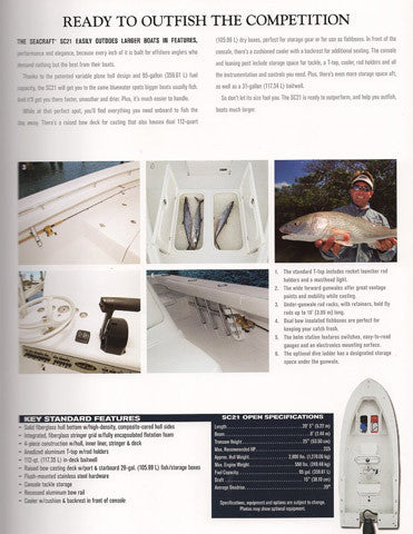 Seacraft SC21 Open Brochure