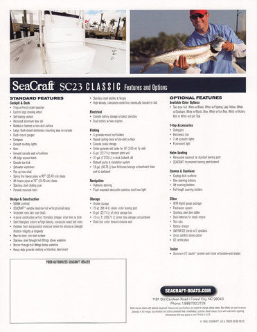 Seacraft SC23 Classic Brochure