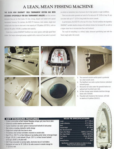 Seacraft SC23 Tournament Edition Brochure