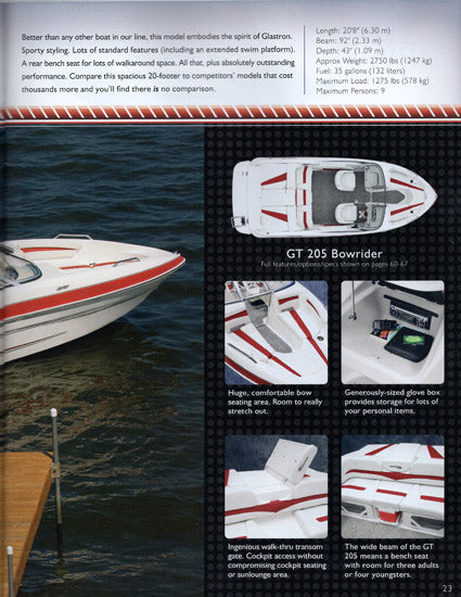 Glastron 2009 Brochure