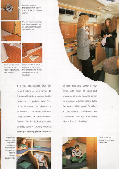 Dehler 41 Cruising Brochure