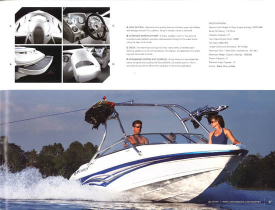 Larson 2009 Sport Boats Brochure