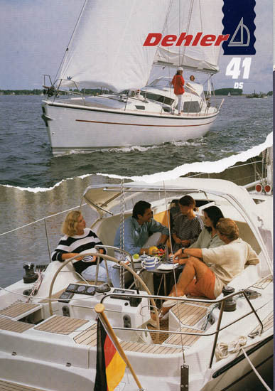Dehler 41 Deck Salon Brochure