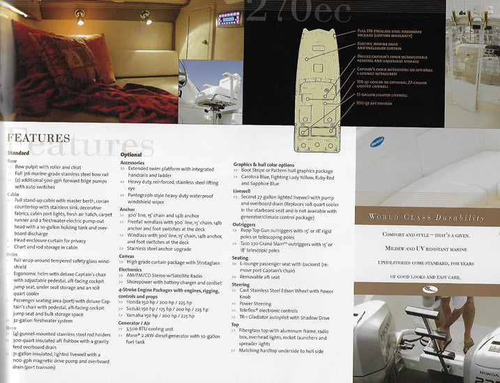World Cat 2008 Brochure