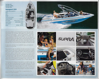 Supra 2009 Brochure