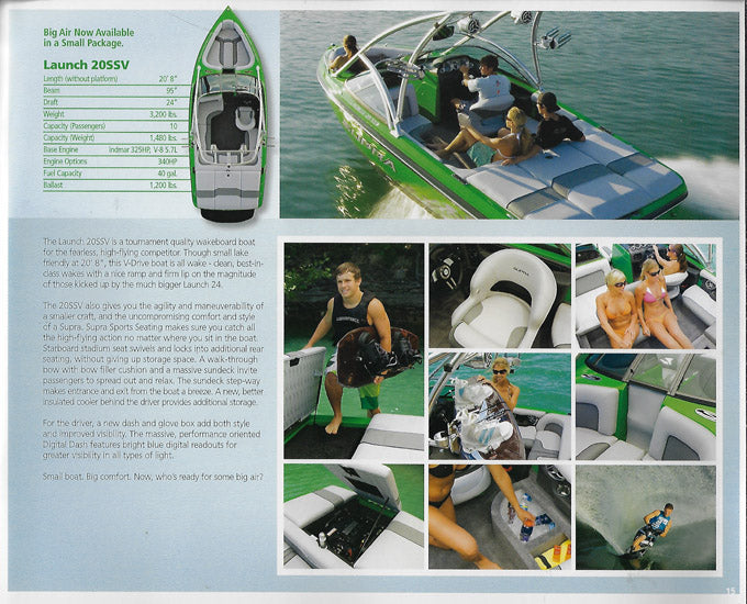 Supra 2009 Brochure