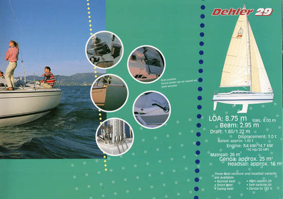Dehler 29 Brochure