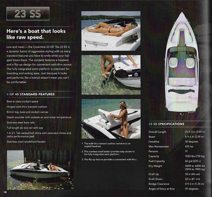 Crownline 2009 Sport Boats Brochure