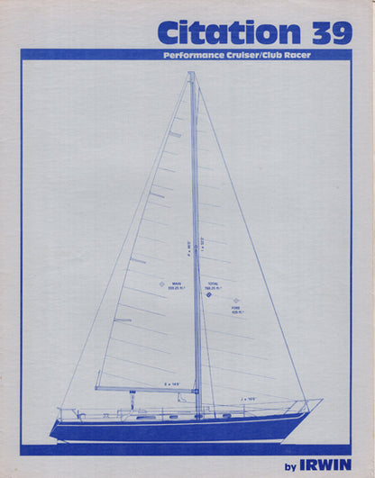 Irwin Citation 39 Brochure
