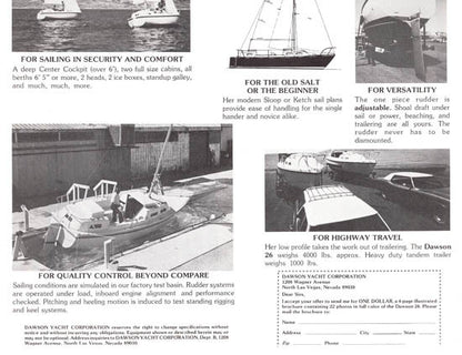 Dawson 26 Brochure